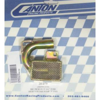 Canton Racing Products - Canton Oil Pump Pick-Up - SB Chevy - Road Race High Volume Pump w/ 3/4" Inlet (Melling #MEKM155Hv) 7" Deep Oil Pan
