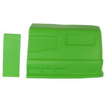 Dominator Racing Products - Dominator SS Nose w/ Lower Fender Extension - Xtreme Green - Left Side (Only)
