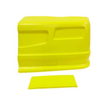 Dominator Racing Products - Dominator SS Nose w/ Lower Fender Extension - Yellow - Left Side (Only)