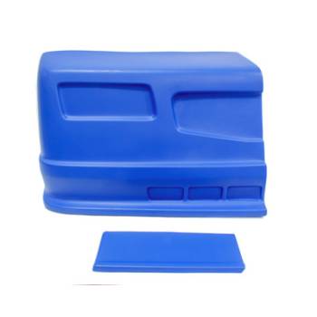 Dominator Racing Products - Dominator SS Nose w/ Lower Fender Extension - Blue - Right Side (Only)