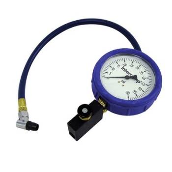 Intercomp - Intercomp Fill - Bleed & Read Air Pressure Gauge - 0-60 PSI x 1 PSI Increments
