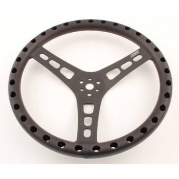 Joes Racing Products - JOES Aluminum Dished Steering Wheel - 14" - Black