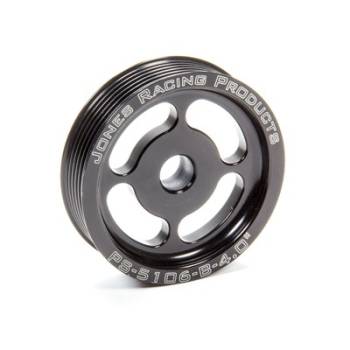 Jones Racing Products - Jones Racing Products Serpentine Power Steering Pulley - 4.000" Press Fit