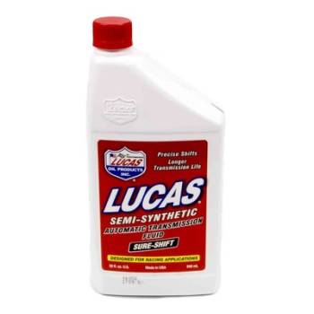 Lucas Oil Products - Lucas Sure-Shift Semi-Synthetic Automatic Transmission Fluid - 1 Quart