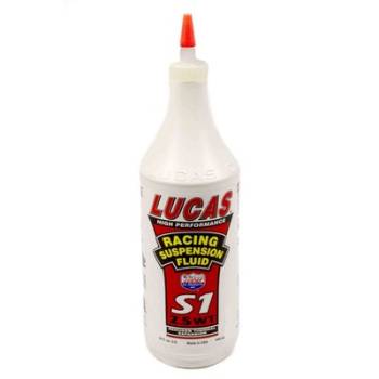 Lucas Oil Products - Lucas S1 Racing Shock Oil - 2.5 Wt. - 1 Quart