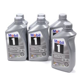 Mobil 1 - Mobil 1 5W-20 Synthetic Motor Oil - 1 Quart (Case of 6)
