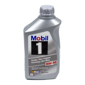 Mobil 1 - Mobil 1 15W-50 Synthetic Motor Oil - 1 Quart