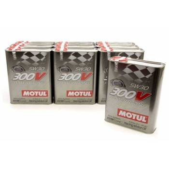 Motul - Motul 300V Power Racing 5W30 Synthetic Oil - 2 Liters (Case of 10)