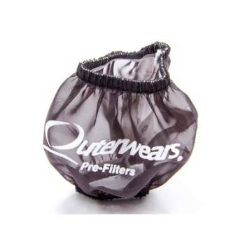 Outerwears Performance Products - Outerwears 3" Non-Shielded Crank Breather Pre-Filter w/o Top - Black