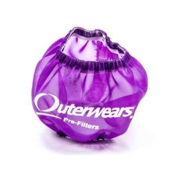 Outerwears Performance Products - Outerwears 3" Shielded Crank Breather Pre-Filter w/o Top - Purple