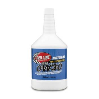 Red Line Synthetic Oil - Red Line 0W30 Motor Oil-1 Quart