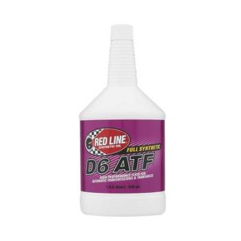 Red Line Synthetic Oil - Red Line D6 ATF Transmission Fluid- 1 Quart