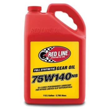 Red Line Synthetic Oil - Red Line GL-5 NS 75W140 Gear Oil - 1 Gallon