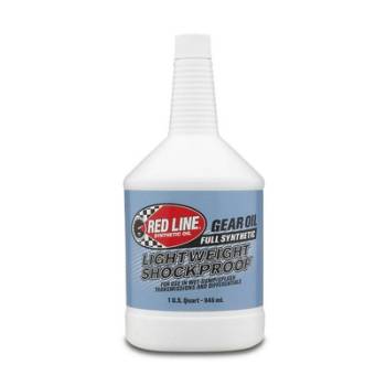 Red Line Synthetic Oil - Red Line Lightweight ShockProof® Gear Oil - 1 Quart
