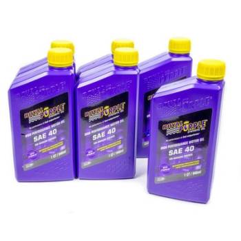 Royal Purple - Royal Purple® High Performance Motor Oil - SAE 40 - 1 Quart (Case of 6)