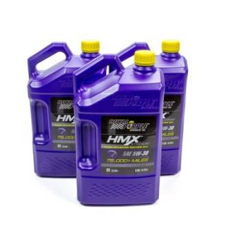 Royal Purple - Royal Purple® HMX™ High Mileage Synthetic Motor Oil -5W30 - 5 Quart Bottle (Case of 3)