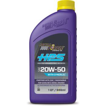 Royal Purple - Royal Purple® HPS™ High Performance Motor Oil - 20w50 - 1 Quart