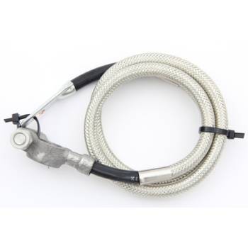 Taylor Cable Products - Taylor Stainless Braided Diamondback Shielded Battery Cable - Top Post