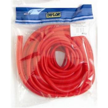 Taylor Cable Products - Taylor Convoluted Tubing - Multiple Assortment - Red-10 ft. Roll Each Of 1/4 in. ID