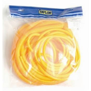 Taylor Cable Products - Taylor Convoluted Tubing - Multiple Assortment -Yellow- 10 ft. Roll Each Of 1/4 in. ID