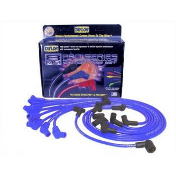 Taylor Cable Products - Taylor 8mm Spiro Pro Ignition Wire Set - with HEI(Blue)