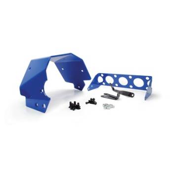 TCI Automotive - TCI Powerglide Transmission Safety Shield - Blue Powder Coated