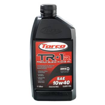 Torco - Torco TR-1 Racing Oil - SAE 10W40 - 1 Liter (Case of 12)