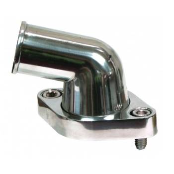 AFCO Racing Products - AFCO Water Neck Swivel 15 Degree Polished Aluminum