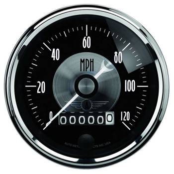 Auto Meter - Auto Meter 3-3/8 Speedometer Gauge 120mph Electric Programmable