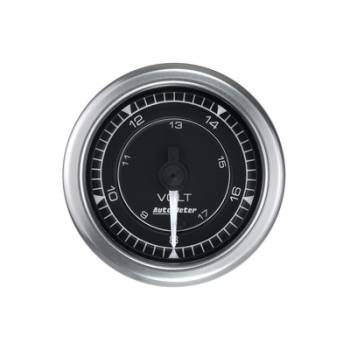 Auto Meter - Auto Meter Voltmeter Gauge 2 1/16 Chrono Series