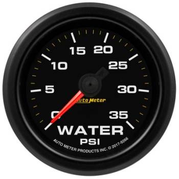 Auto Meter - Auto Meter 2-1/16 Gauge Water Press 0-35 psi