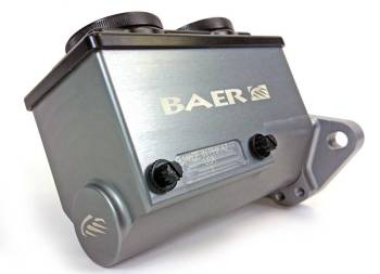 Baer Disc Brakes - Baer ReMaster Master Cylinder 1" Bore Left Port Gray