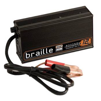 Braille Battery - Braille Battery Charger 12-Volt 10amp Rapid Charge