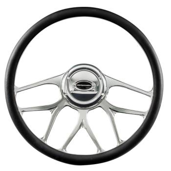 Billet Specialties - Billet Specialties Steering Wheel 1/2 Wrap 15.5" BLVD 07
