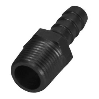Derale Performance - Derale Straight Hose Barb Fitting 3/8  NPT M x 3/8 Barb