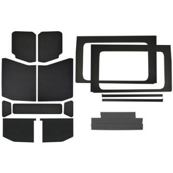 Design Engineering - Design Engineering Jeep JL 4 DR 18- HeadLiner Kit Black Leather