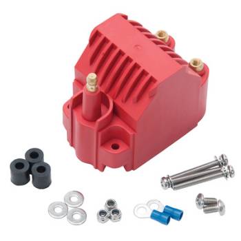 Edelbrock - Edelbrock Max-Fire Ignition Coil Universal Dome Style Red