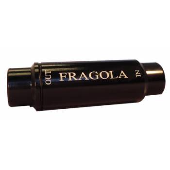 Fragola Performance Systems - Fragola Fuel Filter w/40 Micron Element #6 In/Out Black