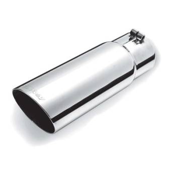 Gibson Performance Exhaust - Gibson Stainless Single Wall Angle Exhaust Tip