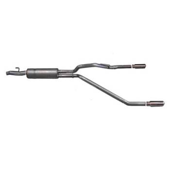 Gibson Performance Exhaust - Gibson 11-14 Ford F150 3.7/5.0/ 6.2L Split Rear Exhaust