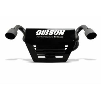Gibson Performance Exhaust - Gibson Polaris UTV Dual Exhaust Black Ceramic