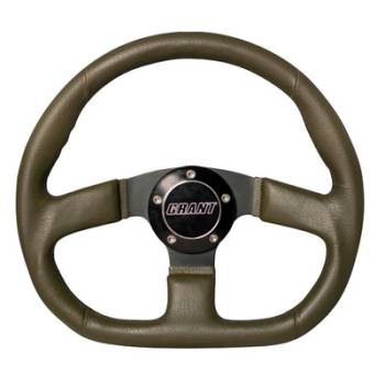 Grant Products - Grant Military Green D-Style Steering Wheel