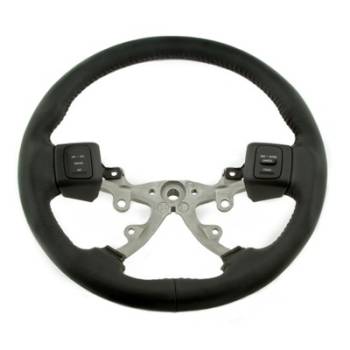 Grant Products - Grant Dodge Airbag Wheel-Black Leather-Wrapped
