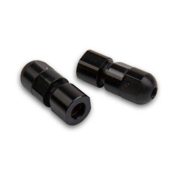 Holley - Holley Vent Tubes - Rollover Valves Black Anodized