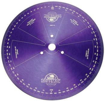 Howards Cams - Howards Cam Degree Wheel 14" Diameter