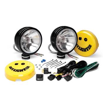 KC HiLiTES - KC HiLiTES Daylighter 6" Spread Black SS 100w System (Pair)