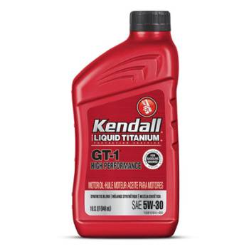 Kendall Oil - Kendall 5w30 Oil GT-1 High Performance