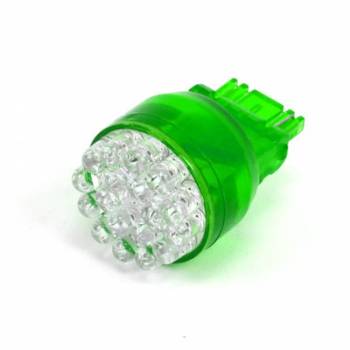 Keep it Clean Wiring - Keep It Clean Wiring Super Bright Green 3157 LED 12v Bulb.