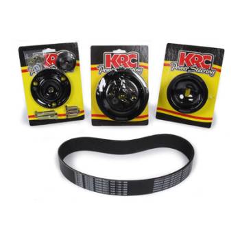 KRC Power Steering - KRC Serpentine Drive Kit 10 Rib SB Chevy Water Pump