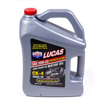 Lucas Oil Products - Lucas Synthetic Blend 10w30 Diesel Oil Case 1 Gallon